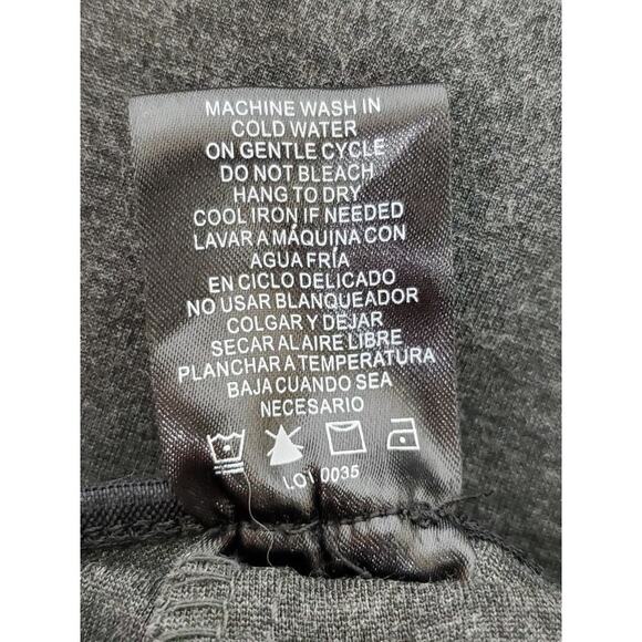 HILARY RADLEY Women's Dark Gray Stretch Pants Sz M - Picture 7 of 7